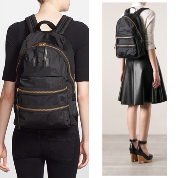 Marc By Marc Jacobs Handbags - MARC BY MARC JACOBS BLACK DOMO ARIGATO BACKPACK